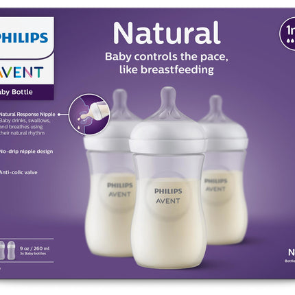 Biberon Philips Avent 3.0 Naturale 260ml 3pz