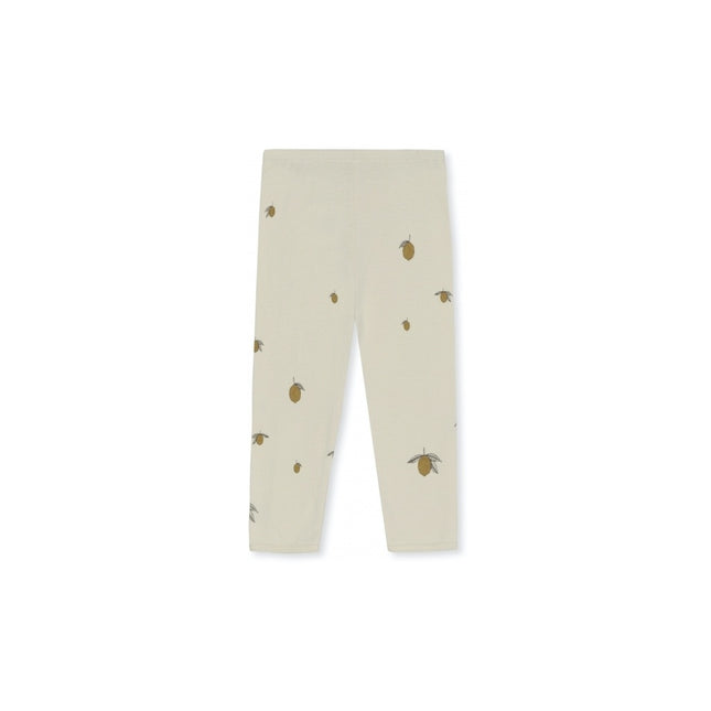 Konges Slojd Baby Legging Lemon 100% cotone organico