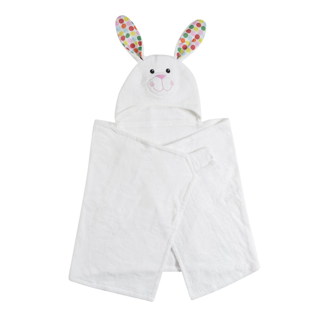 Zoocchini Bathcape Baby Bella The Bunny Cotone