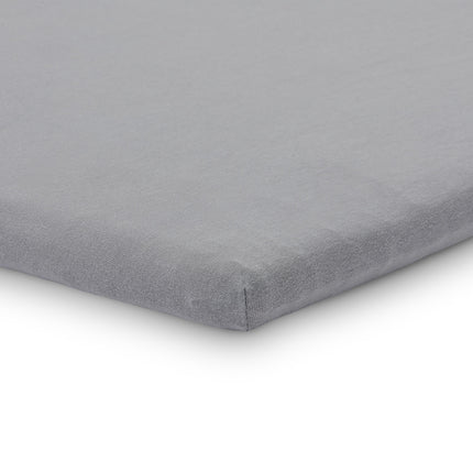 Lenzuolo Jollein Jersey Box Materasso Grigio Tempesta 75x95cm 2 pezzi