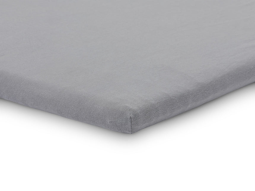 Lenzuolo Jollein Jersey Box Materasso Grigio Tempesta 75x95cm 2 pezzi