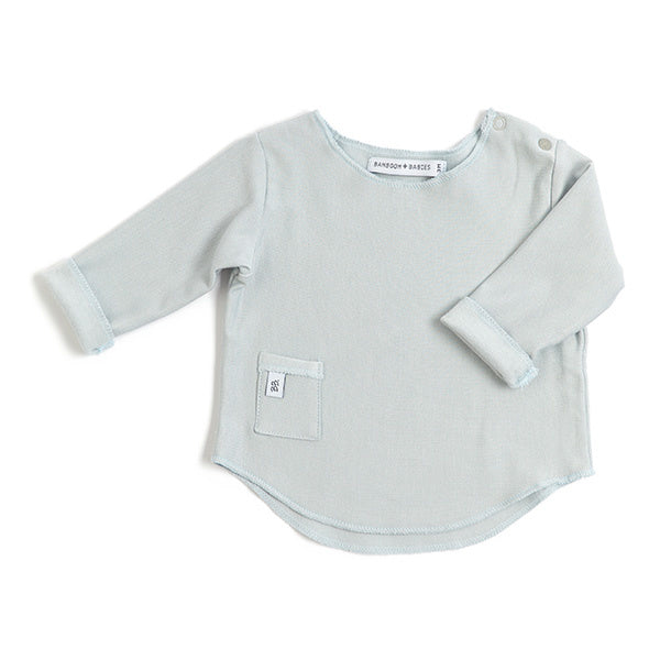 Bamboom Baby Shirt Manica Lunga Azzurro