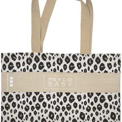 Meyco Borsa per pannolini Leopard Sand Melange