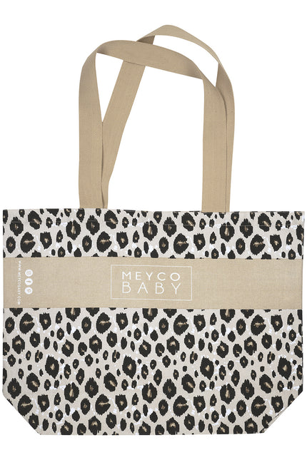 Meyco Borsa per pannolini Leopard Sand Melange