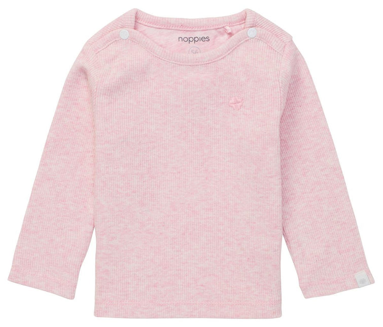 Noppies Baby Shirt Natal Rosa chiaro melange