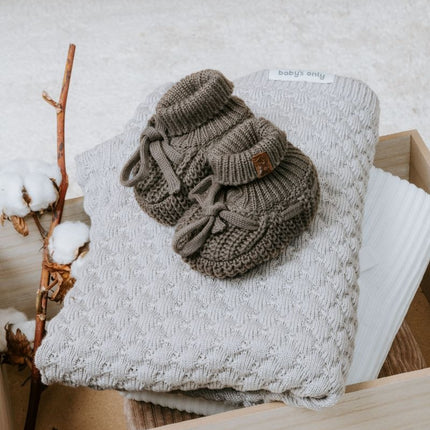 Coperta per culla Baby's Only Sky-Chunky Urban Taupe