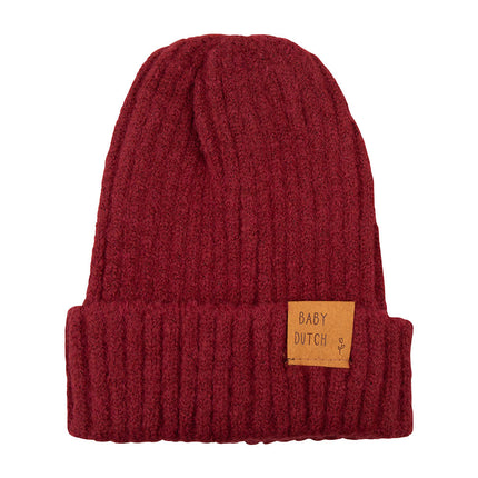 Cappello da bambino olandese invernale Bordeaux