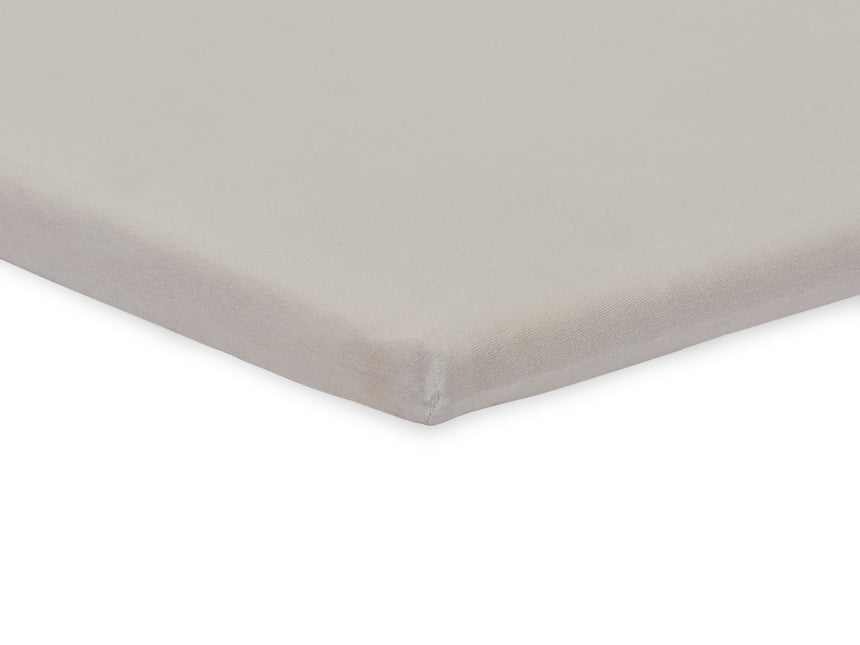 Jollein - Lenzuolo a pieghe Jersey Soft Grey 40x90cm 2 pezzi