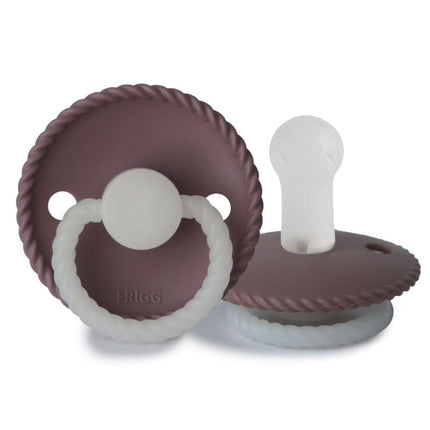 Tettarella Frigg Taglia 2 Corda Notte Crepuscolo Silicone Malva