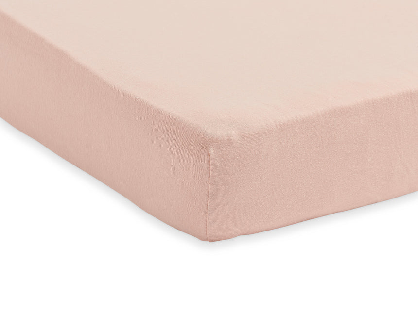 Jollein Lenzuolo a pieghe Jersey Rosa pallido 60x120cm 2 pezzi