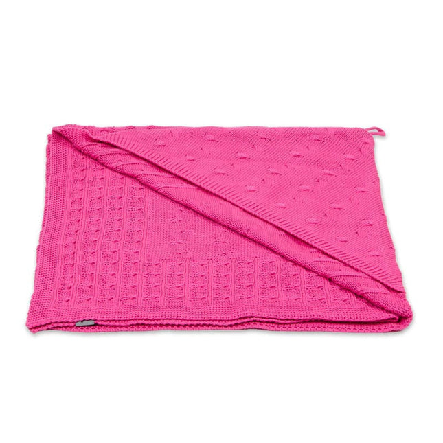 Coperta avvolgente Baby's Only Baby Cable Fucsia