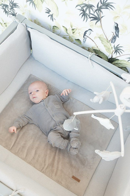 Baby's Only Boxcloth Classic Argento/Grigio 75x95cm