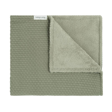 Coperta per culla solo per bambini Teddy Fresh Urban Green