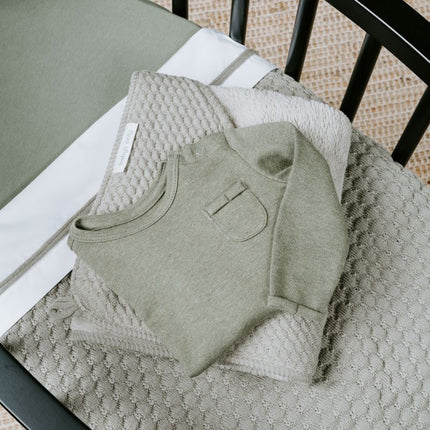 Coperta per rete da letto Baby's Only Sky-Chunky Verde Urbano