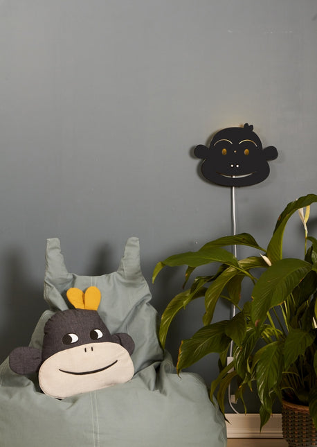 Lampada da parete per coinquilini Baby Room Monkey