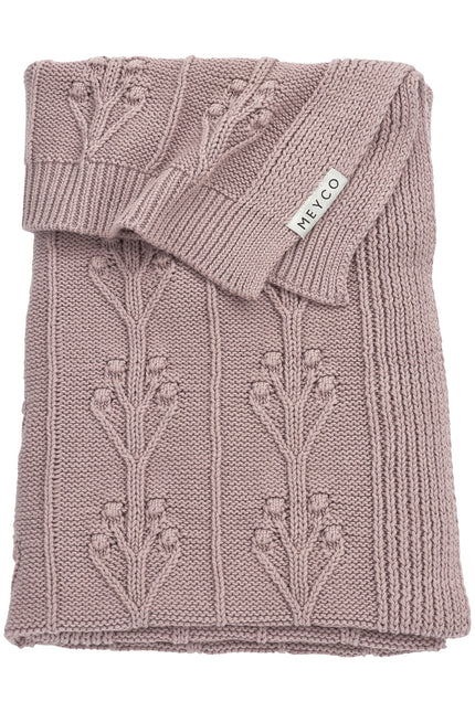 Coperta per letti Meyco Romantic Flower Lilac