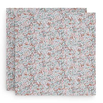 Jollein Panno Idrofilo Bloom 115x115cm 2 pezzi