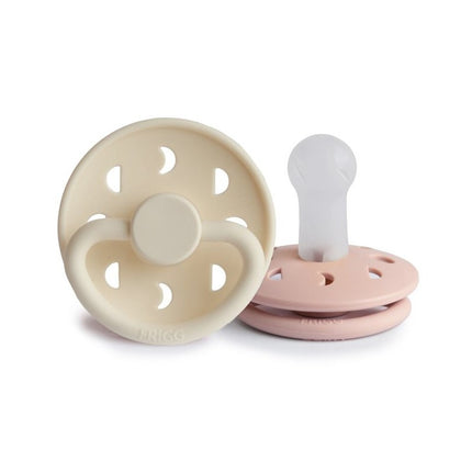 Tettarella Frigg Taglia 2 Moon Blush/Cream Silicone Confezione da 2 pezzi