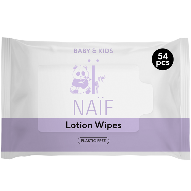 Naif Soapwipe Cover Lotion per neonati e bambini 54St