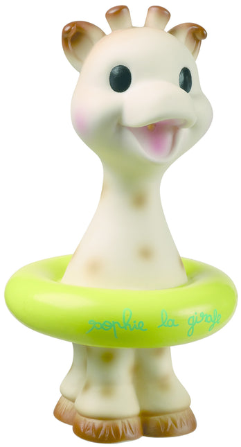 Giocattoli da bagno Sophie the Giraffe con cestino da bagno