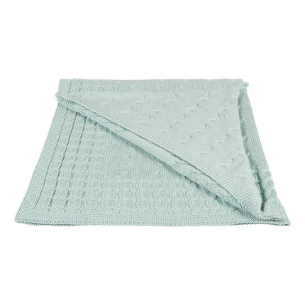 Coperta per bambini Baby's Only Wrap Blanket Baby Cable Mint