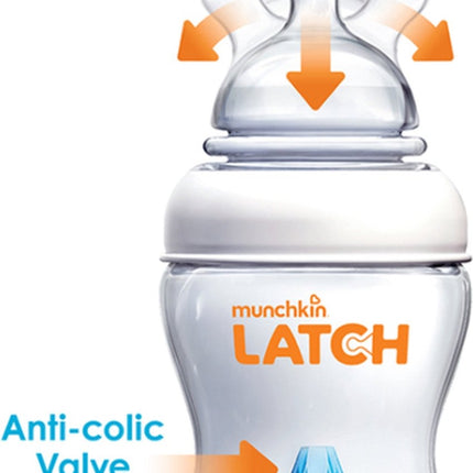 Infusore per biberon Munchkin con chiusura a chiavistello da 120 ml