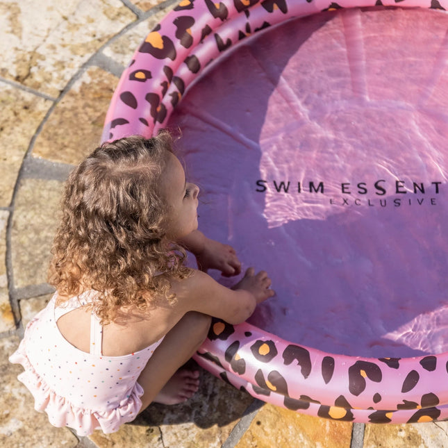 Swim Essentials Piscina Bambino Stampa Pantera Oro Rosa 1M