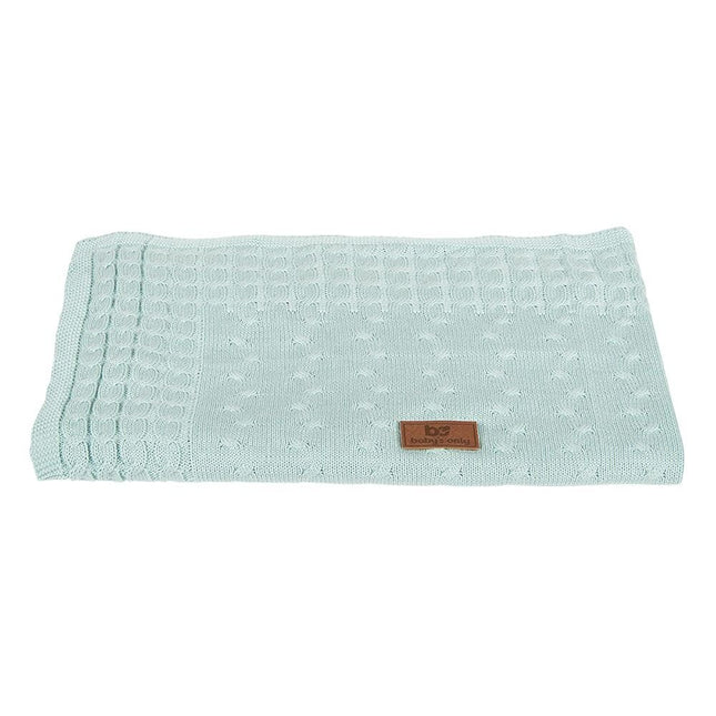 Coperta per culla Baby's Only Cable Mint