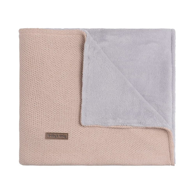 Coperta per culla solo per bambini Teddy Classic Blush