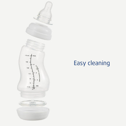 Difrax S-bottle 123 Trasparente/Grigio 250ml