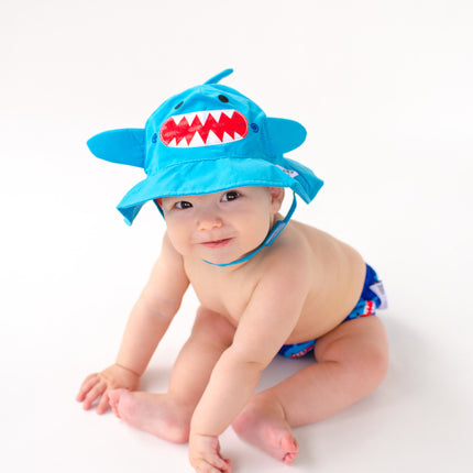 Set di pannolini da bagno Zoocchini Shark