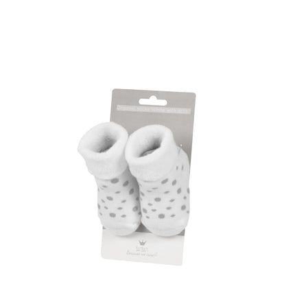 BamBam Babysocks Calzini a pois bianchi