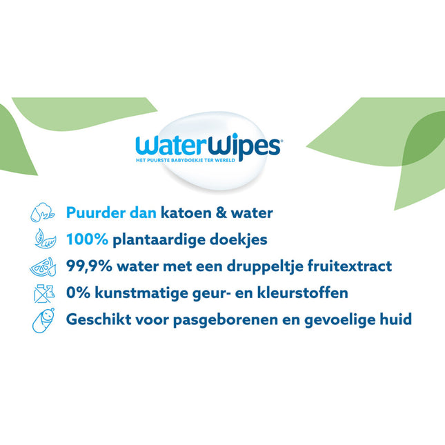 WaterWipes Salviette per bambini 540 St 9x60 St