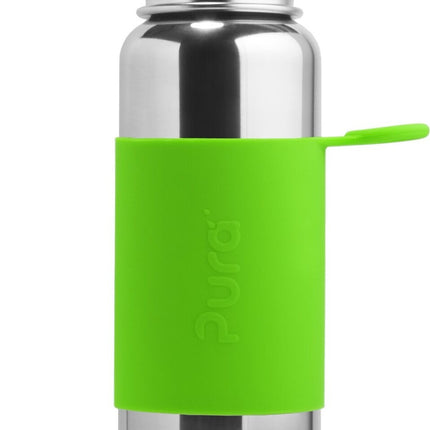 Pura Borraccia in Acciaio Inox 850Ml Set Verde 3 pezzi