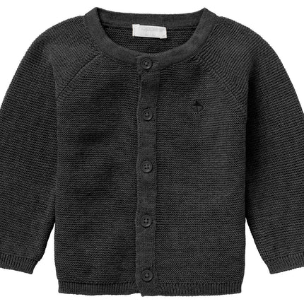 Noppies Baby Cardigan Naga Grigio Scuro Melange