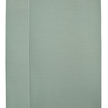 Meyco Lenzuolo a pieghe Jersey Verde Pietra 70x140/150 cm 2 pezzi