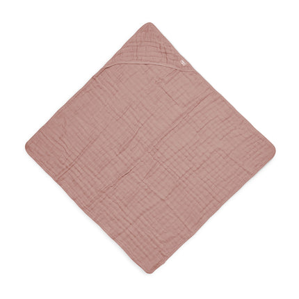 Jollein Marsupio da bagno per bambini in cotone stropicciato Palissandro 75x75cm