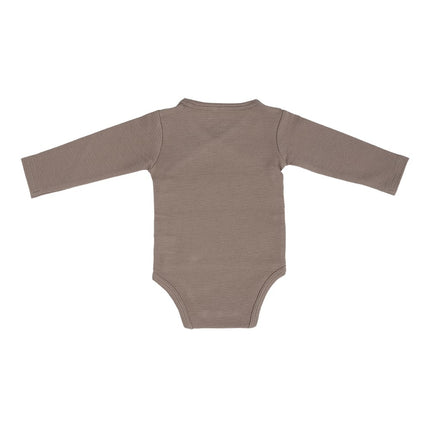 Baby's Only Romper a maniche lunghe Pure Mocha