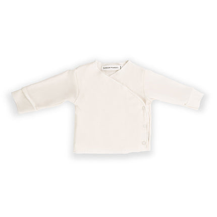 Bamboom Baby Shirt Manica Lunga Prematuro 0M Crema