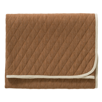 Coperta per culla Fresk Nordic Twany Brown 75x100cm