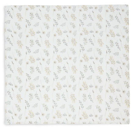 Jollein Panno Idrofilo Piccoli Fiori Selvatici 70x70cm 3 pezzi