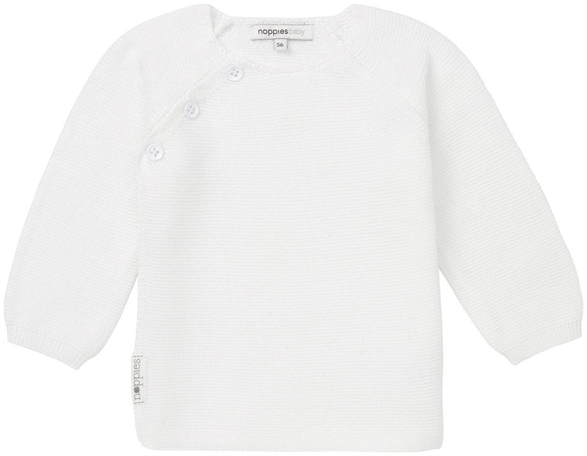 Noppies Baby Cardigan Pino Bianco