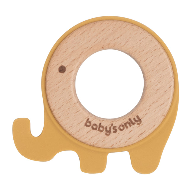 Anello da dentizione Baby's Only Elephant Ochre