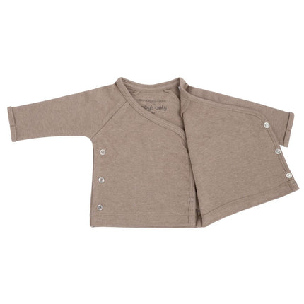 Camicia a portafoglio Baby's Only Melange Clay Prematura