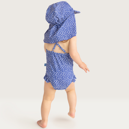 Costume da bagno Swim Essentials Bambino Blu Leopardo