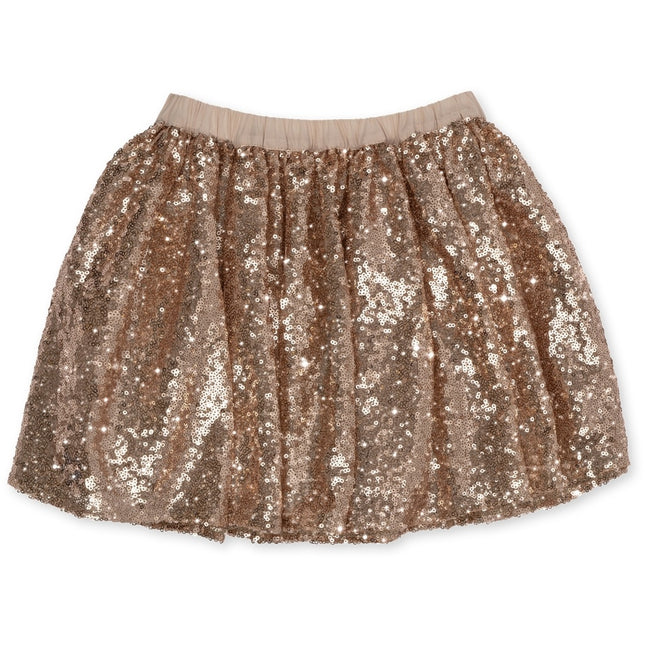 Konges Slojd Gonna per bambini Starla Sequin Oro Blush