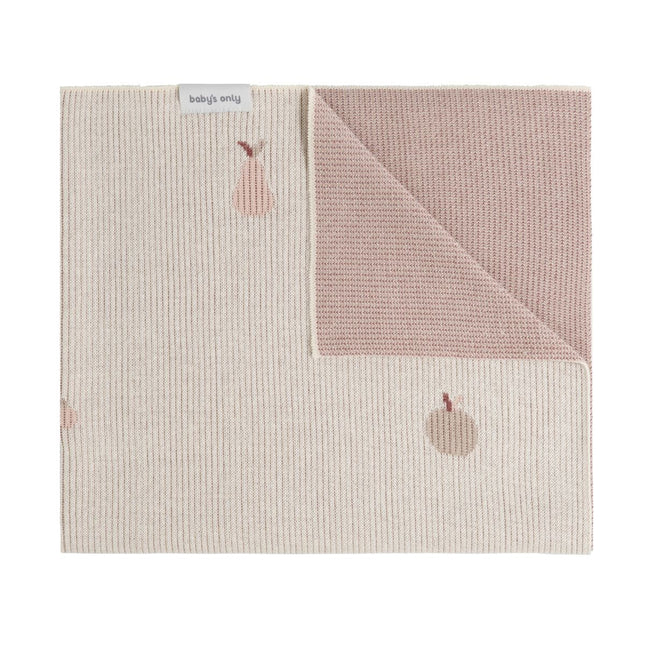 Coperta per il lettino Baby's Only Lush Blush 100x135cm