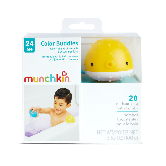 Giocattoli da bagno Munchkin Amici del colore con Bruistablettes