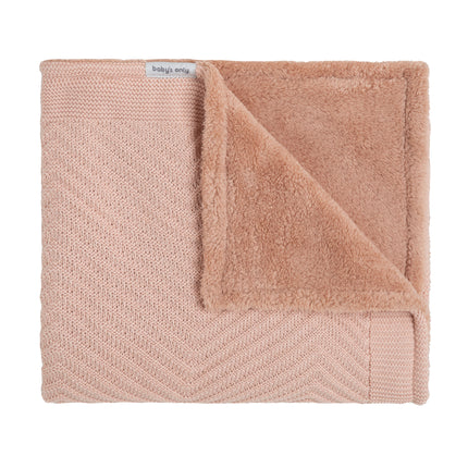 Coperta per culla solo per bambini Teddy Grace Blush