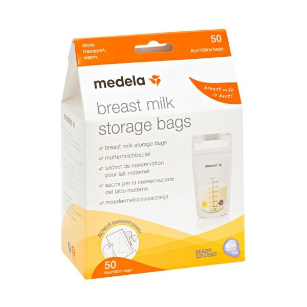 Sacchetti per la conservazione del latte materno Medela 180Cc 50St